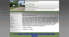Desktop Screenshot of peppersrvpark.com